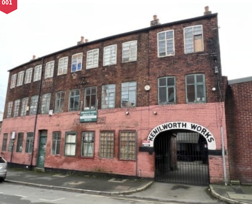 Former industrial unit for redevelopment