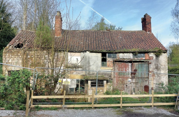 Derelict house for sale