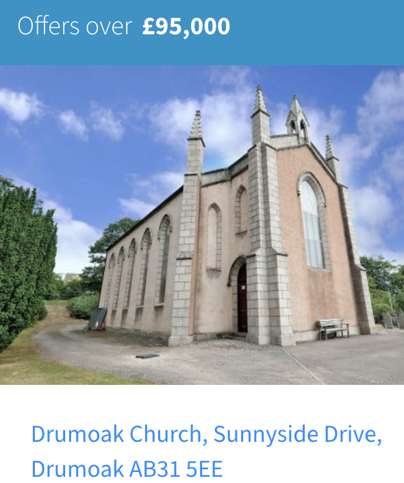 Redundant church for sale