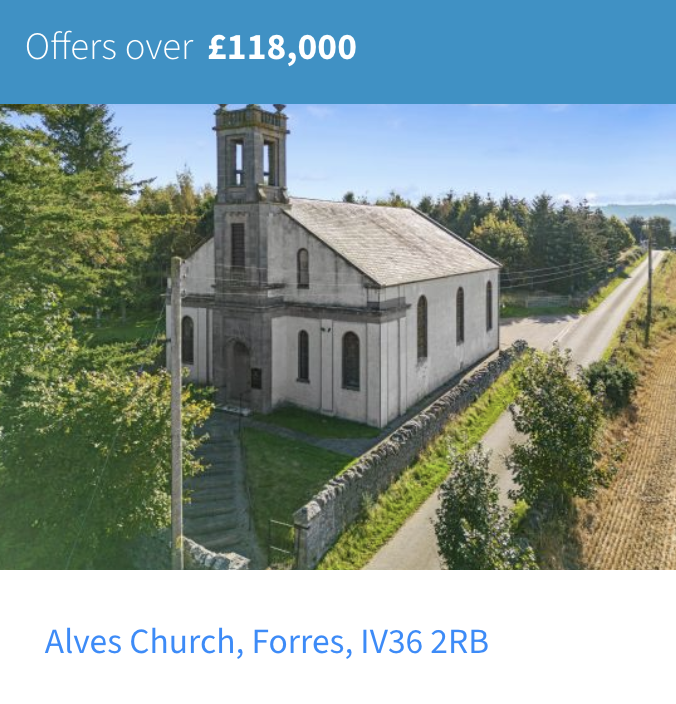 Redundant church for sale