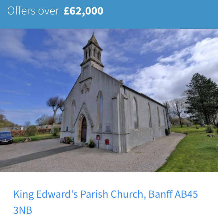 Redundant church for sale