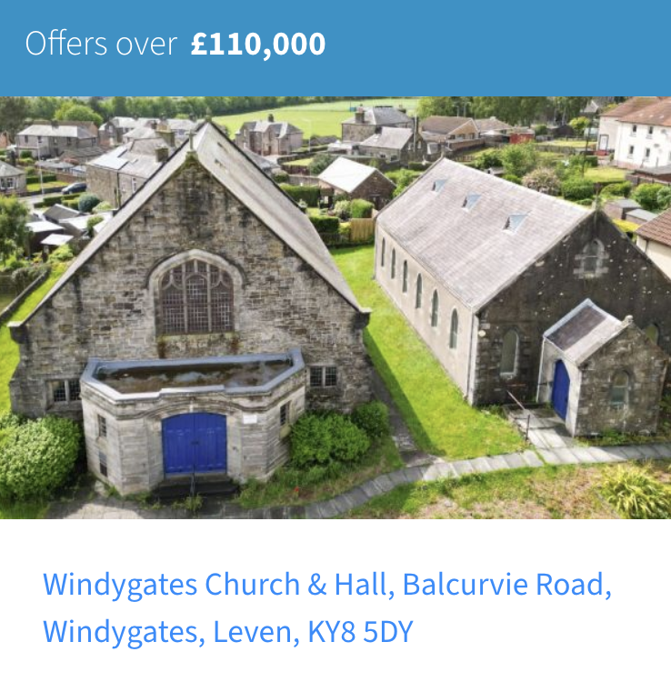 Redundant church for sale