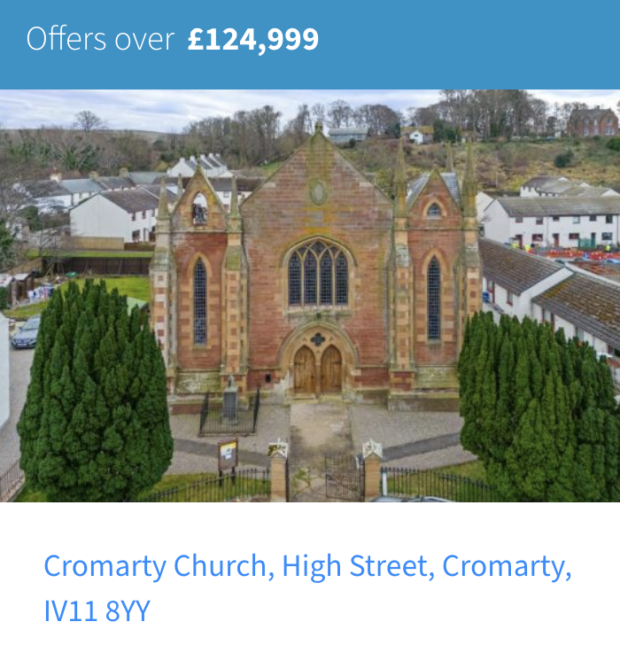 Redundant church for sale