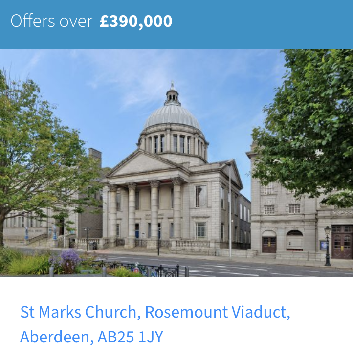 Redundant church for sale