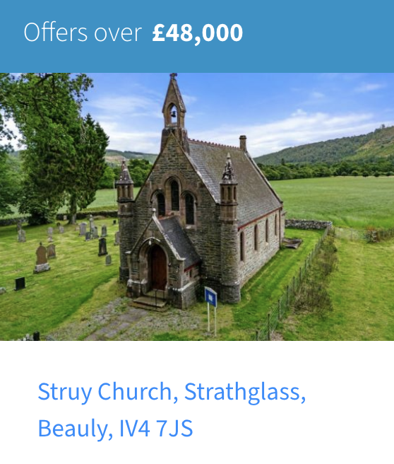 Redundant church for sale