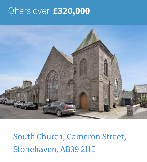 Redundant church for sale