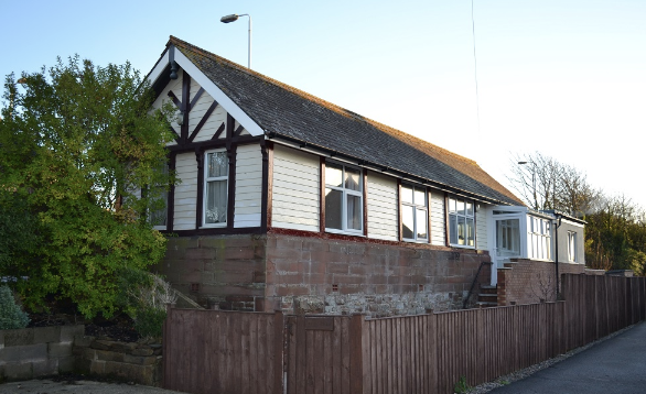 Redundant station house for sale