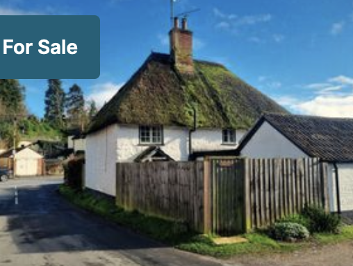 Thatched cottage for sale