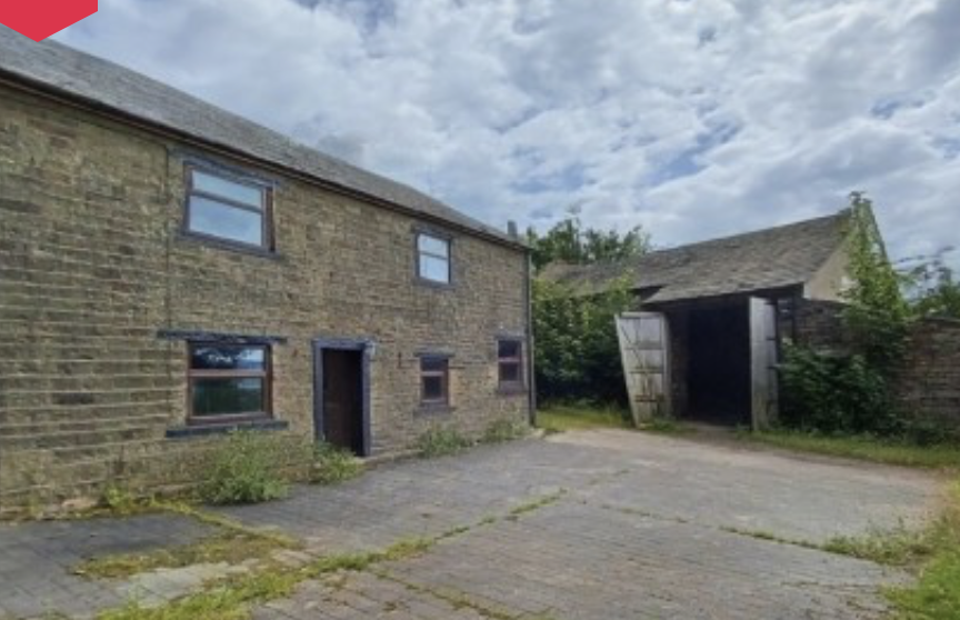 Farmhouse and barns for sale