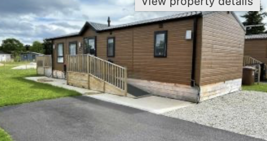 A 2 bed park home for sale
