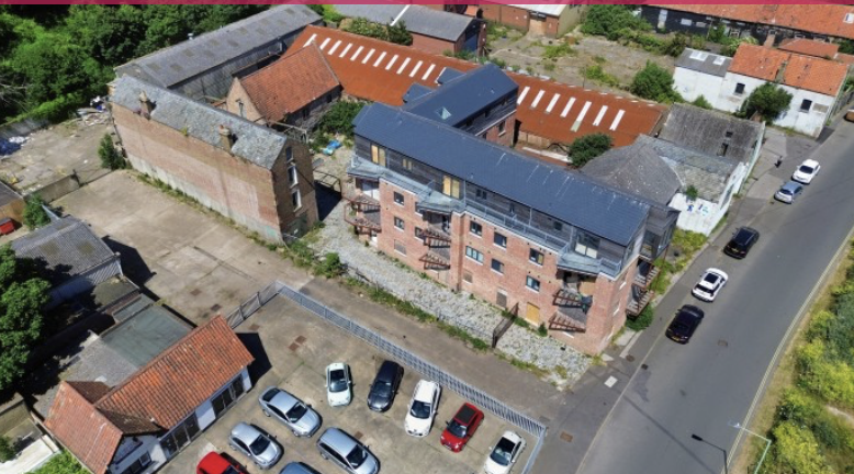 Site for conversion to apartments