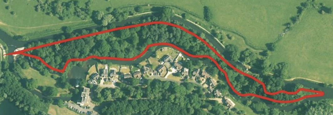 Wooded island for sale