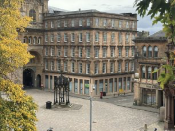 Redundant office block for sale for redevelopment