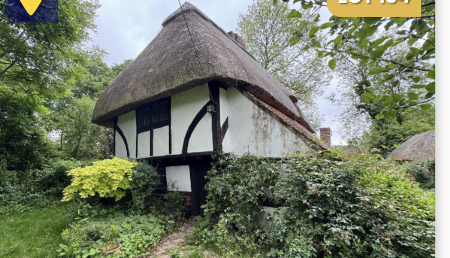 Thatched cottage for sale