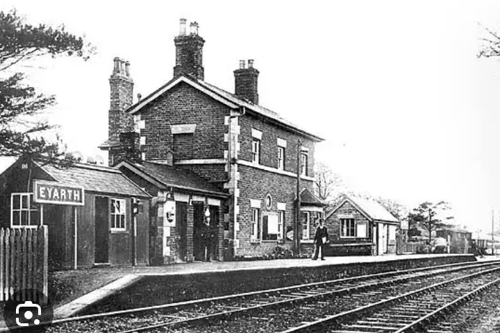 Redundant railway
            station for sale