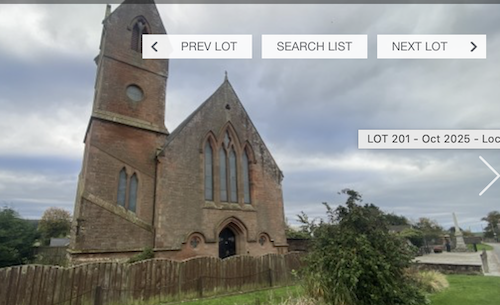 Redundant church for sale
