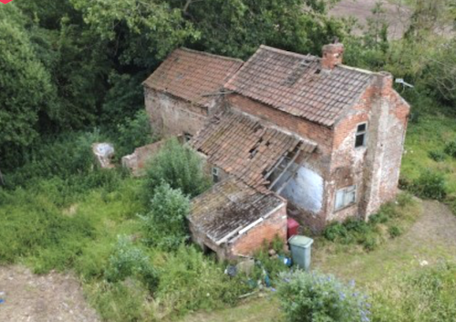 Derelict house for sale