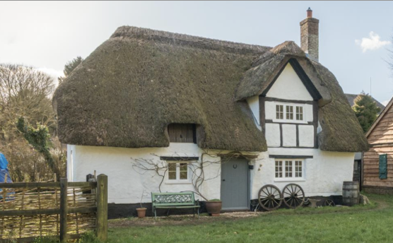 Thatched cottage for
              sale