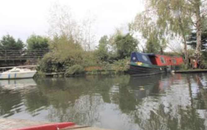 Houseboat and moorings for sale