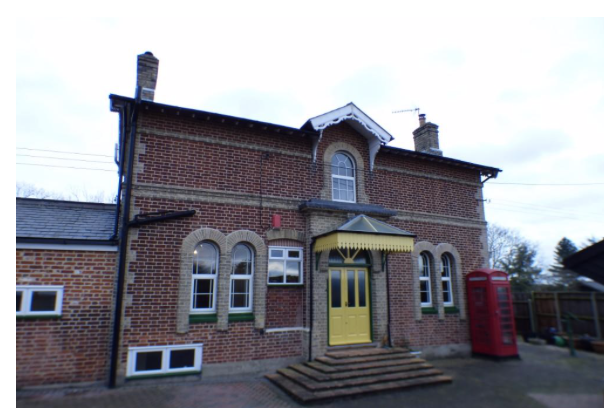 Converted railway station for sale